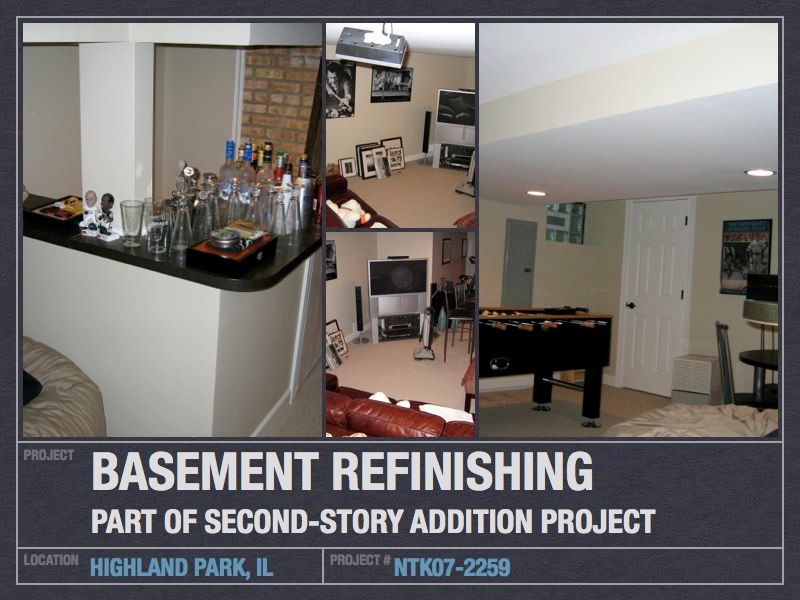Basement Redesign & Remodeling - Highland Park, IL