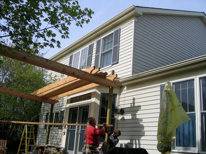 Cedar Pergola Design & Installation - Grayslake, IL