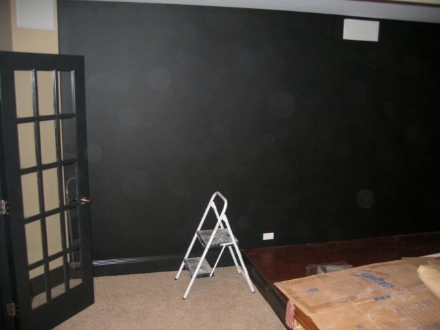 Basement Home Theater - Green Oaks, IL